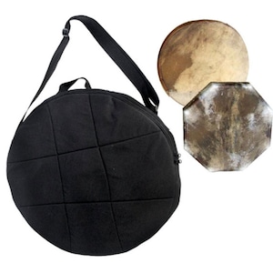 Covers/transport bags for Drums, 30 to 70 cm in diameter, also suitable for Gongs. In cotton or black waterproof PVC, TOP image 7