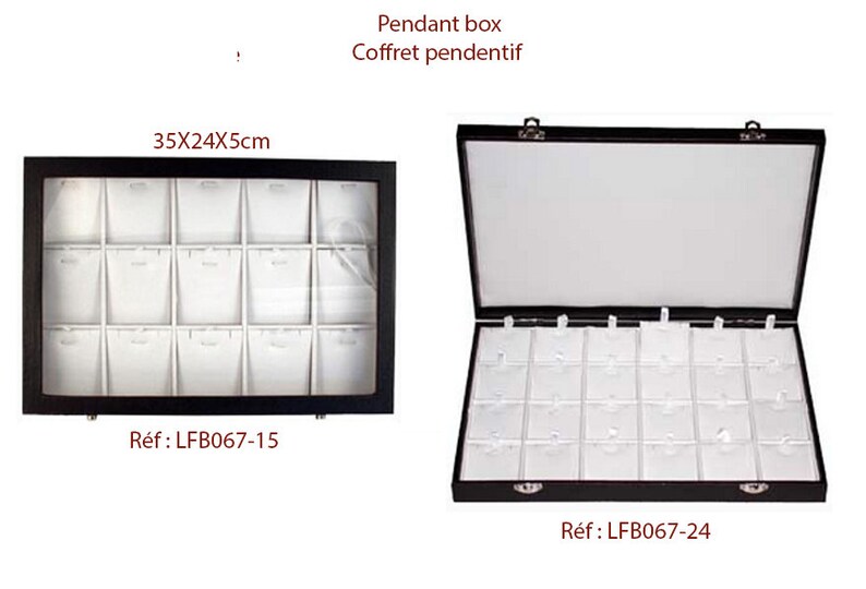 Lot De 4 Boîtes Transparentes Pour Minéraux - Présentation Collections Pierres, Bijoux, 5.5x4.1 Cm