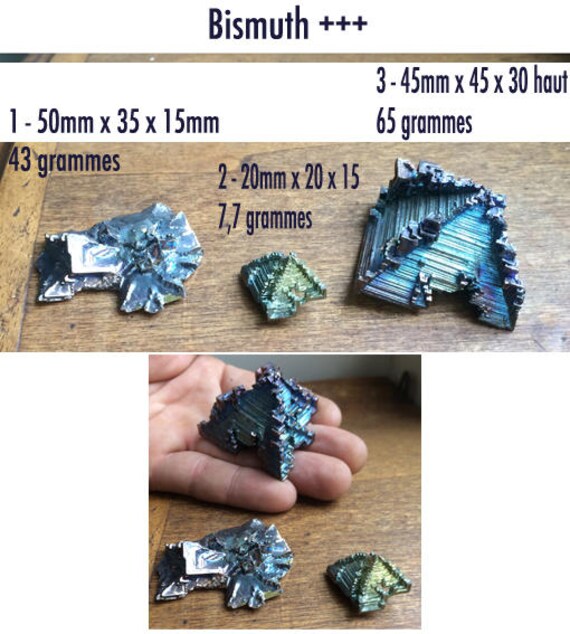 Silicium Galène Bismuth Carborundum