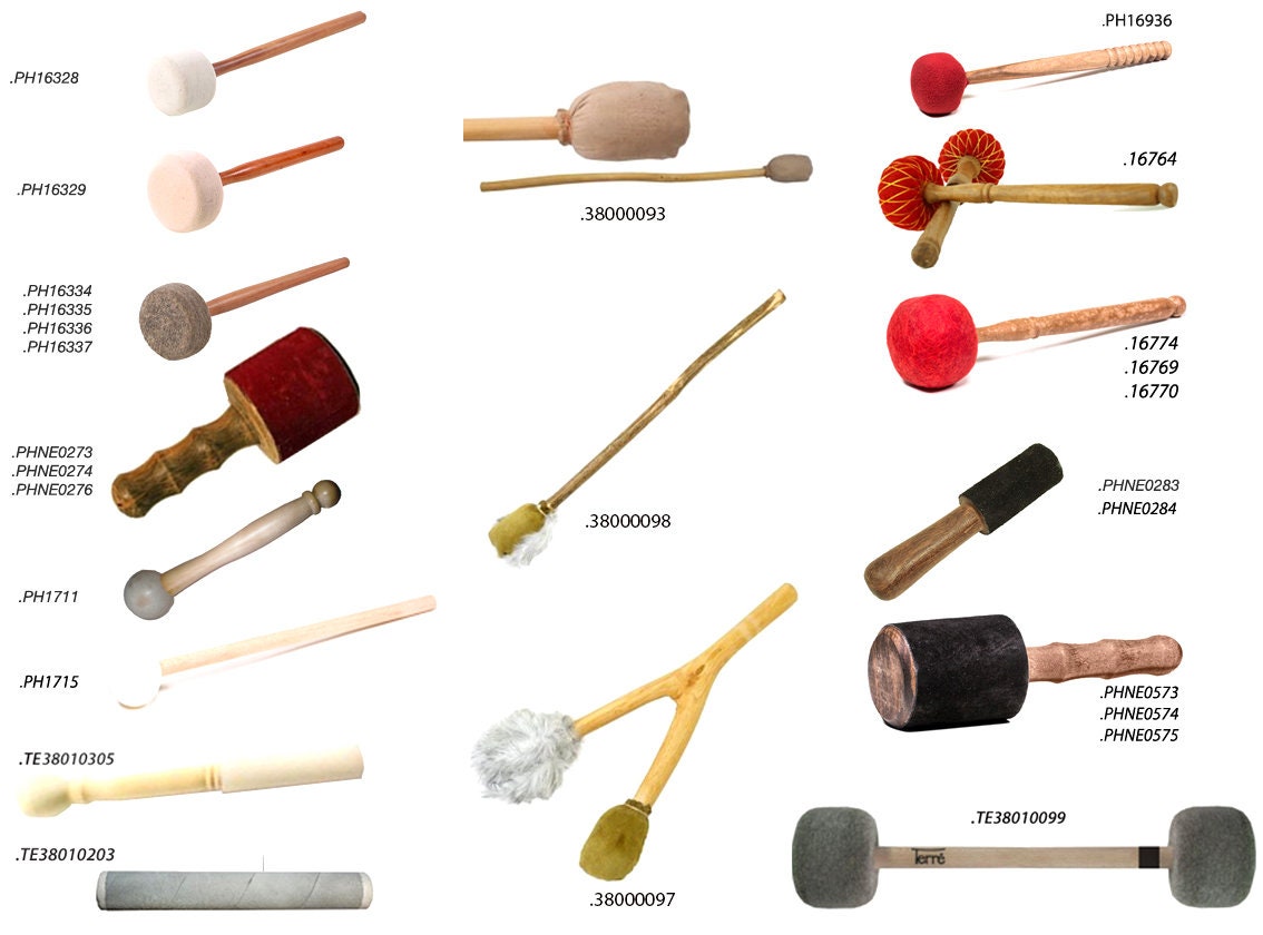 Efternavn Swipe Nyttig Mallets and Sticks for Singing Bowl Tibetan Bowl Gong Bell - Etsy Denmark