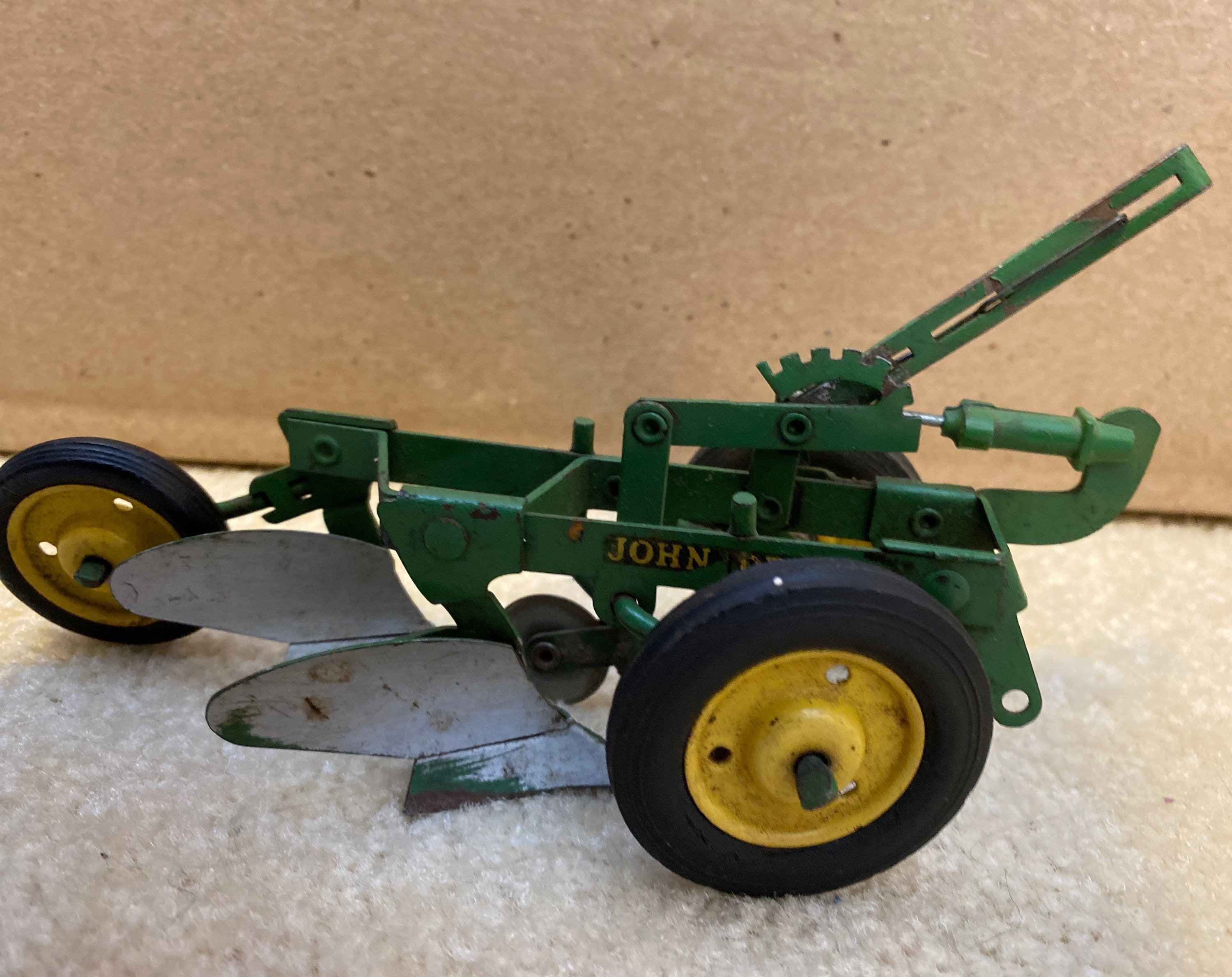 ESKA ERTL 1950 Vintage Toy John Deere 2 Bottom Plow 1/16 - Etsy