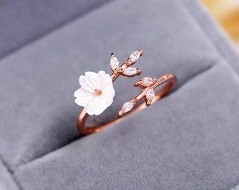 Cute flower best sale rings