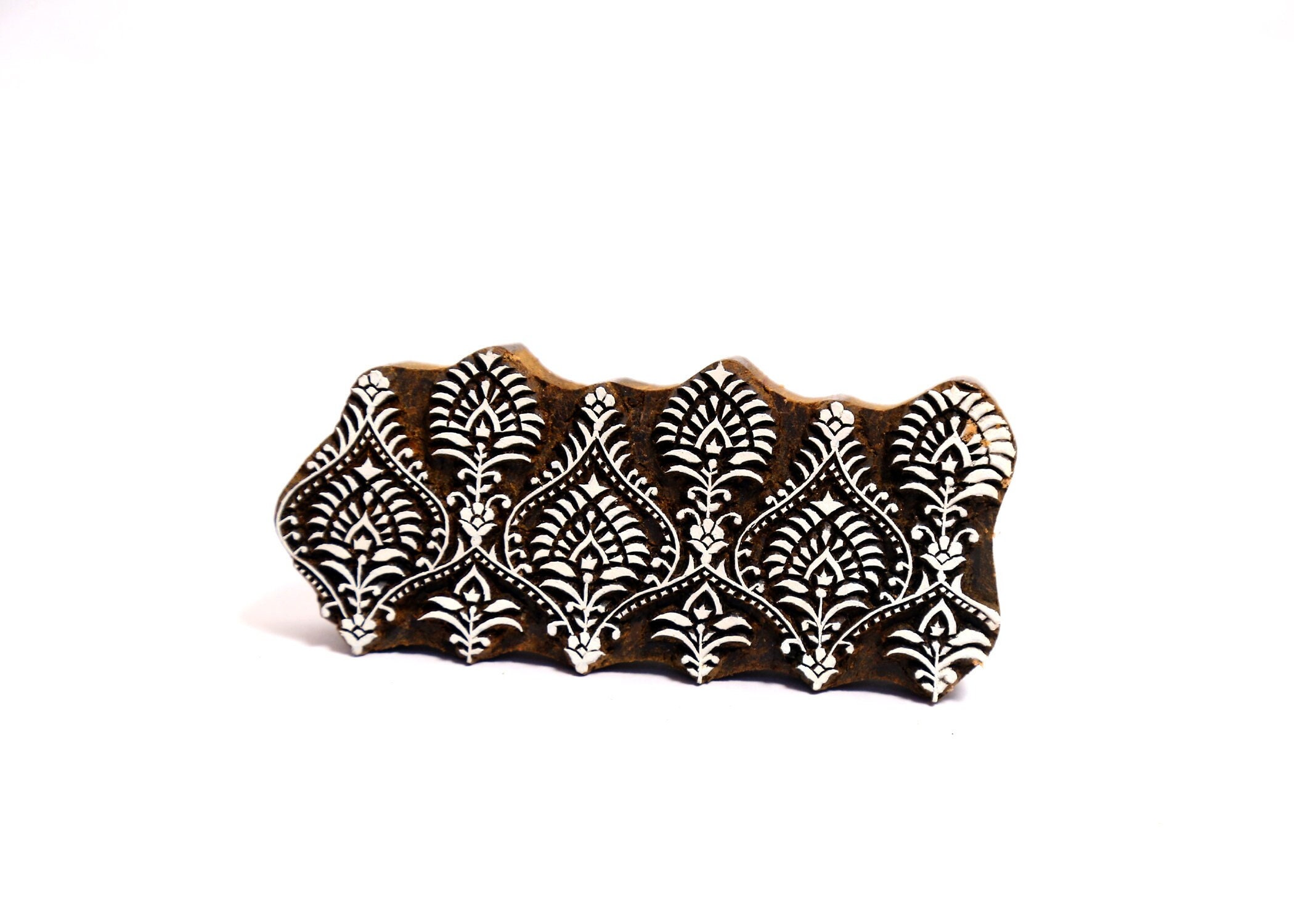 Border Stamp Pottery Stamp Clay Stamp Hand Carved Indian Etsy