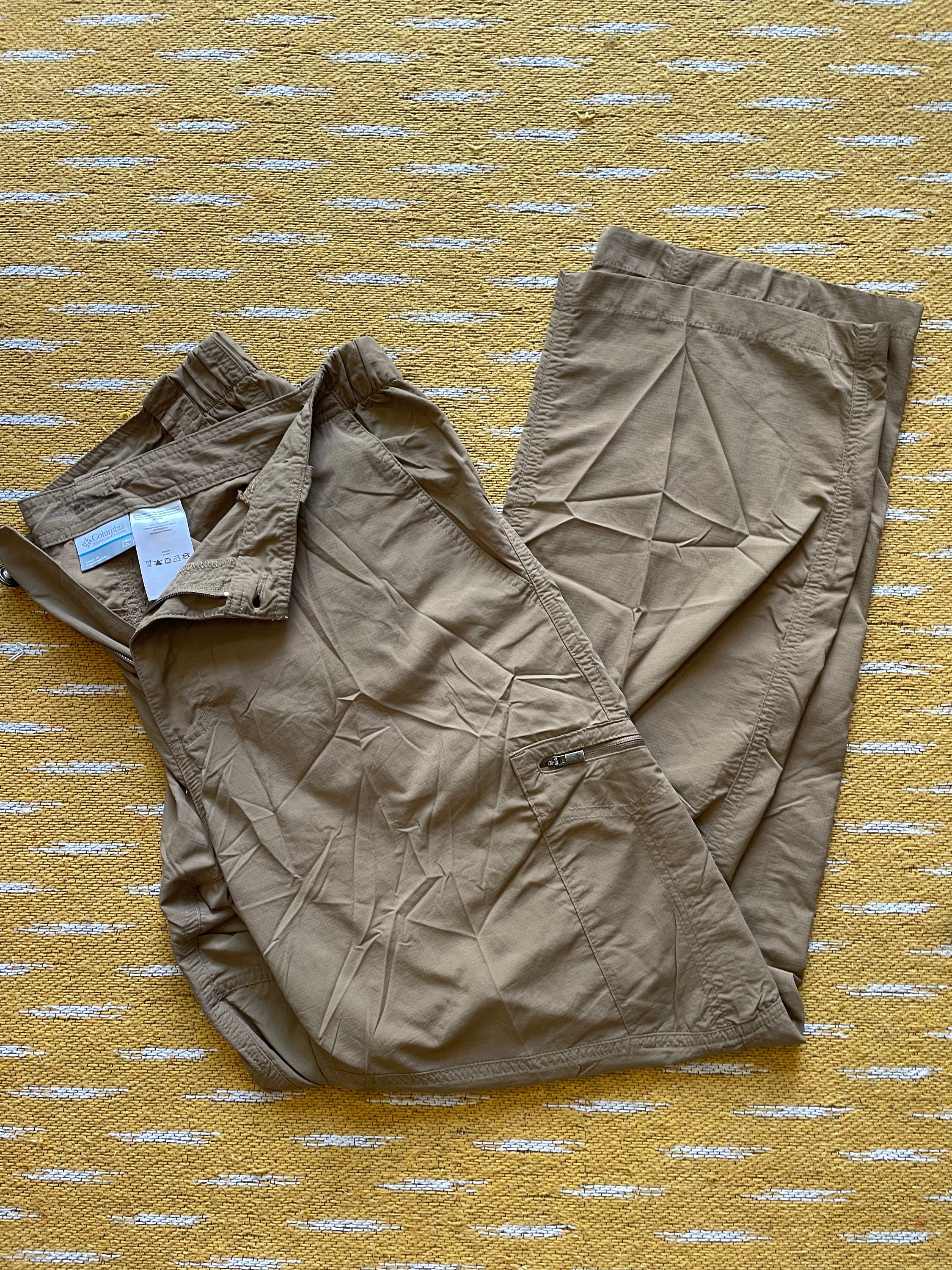 Columbia Sportswear Omni-shade Hiking Pants Size 36W/32L 