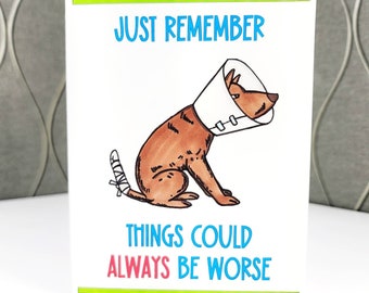 Thinking of You Card, Cheer Up Card, Get Well Card, Thinking of You Card Funny, Card for Best Friend, Thinking of You Greeting Card
