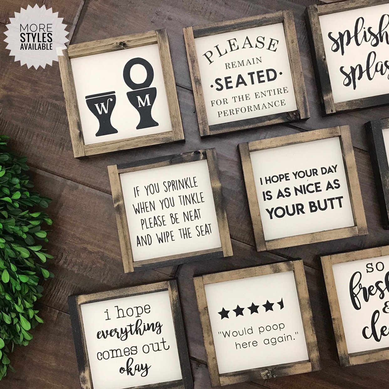 The Bathroom Collection Funny Bathroom Sign Bathroom Wall - Etsy The Bathroom Collection Funny Bathroom Sign Bathroom Wall - Etsy