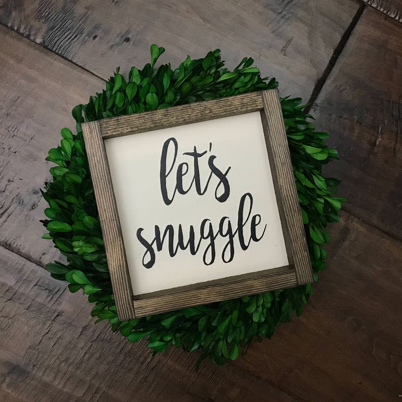 Mini Collection 2 Wood Sign Farmhouse Style Decor Farmhouse Sign Dream Big Hello Gorgeous Arrow Choose Happy Let's Snuggle MORE image 9