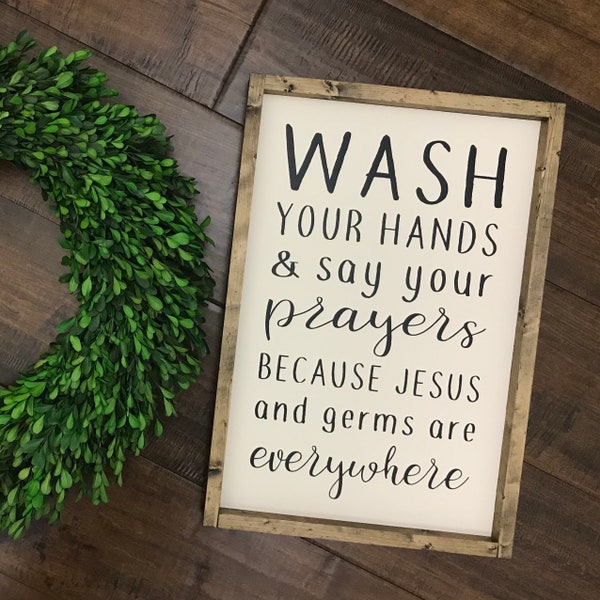 Jesus and Germs - Etsy