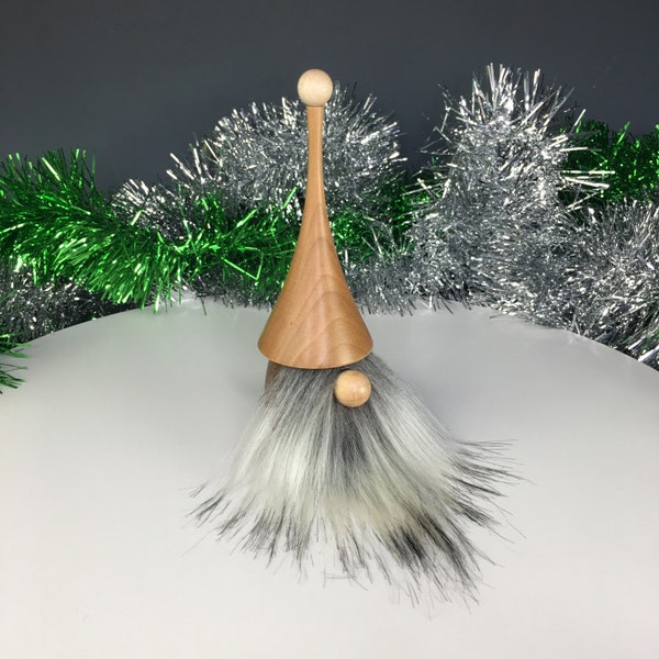 Wooden Silverbeard Gnome!