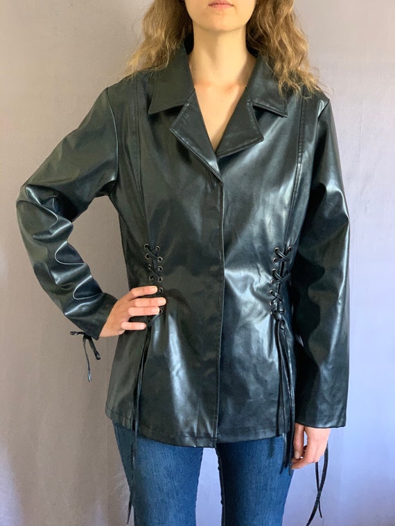 90s Cyberpunk Corset Jacket