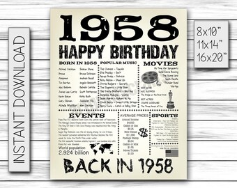 1958 birthday etsy