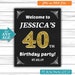 see more listings in the Birthday Sign section