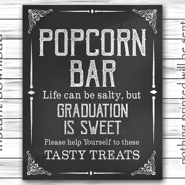 Graduation Food Bar - Etsy
