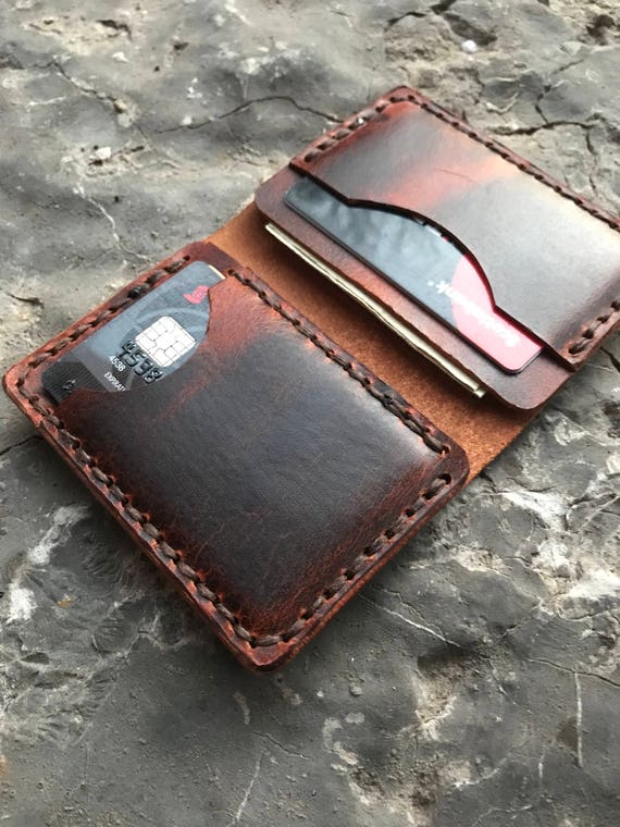 Ladies' Cross-stitch Two-fold Mini Fresh Wallet/purse