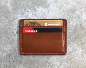 Minimalist wallet/ ID wallet/ card wallet/ leather wallet/ birthday gift/ mens wallet/ personalized gift/ leather wallet/ gift for him