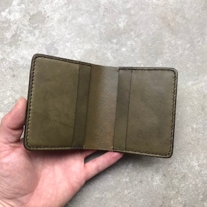 Minimalist wallet/ cash wallet/ bifold wallet/ leather wallet/ mens wallet/ personalized wallet/ birthday gift/ gift for him/ wedding gift