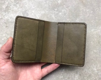 Minimalist wallet/ cash wallet/ bifold wallet/ leather wallet/ mens wallet/ personalized wallet/ birthday gift/ gift for him/ wedding gift