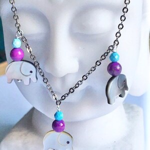 Elephant necklace