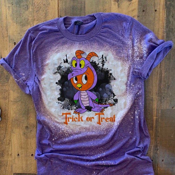 Figment Halloween, Costume Figment shirt, Minnie Ghost Shirt, Retro Spooky Season black, Mickey not so scary bleached, Baby Tee, Halloween