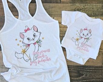 Aristocats Fairy Godmother shirt, grandmother gift, disney fairy godmother shirt, godmom shirt, godmother shirt, godparent gift