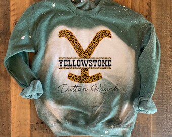 yellowstone crewneck sweatshirt