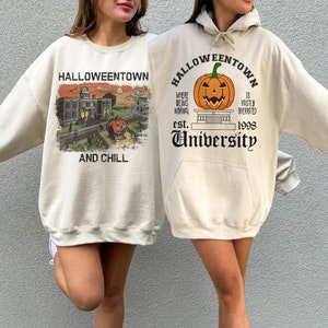 Sudadera de la Universidad de Halloweentown, sudadera con capucha de Halloweentown Chilli, suéter de Halloweentown Established, Halloweentown 2023