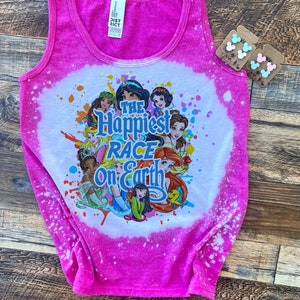 Prinzessin Geburtstag Disney Shirt, LaufendesMarathon Ariel Shirt, Disney Rassen Tank Top, 2024 HalbMarathon Disney, Laufendes Remy Shirt, Essen Laufen
