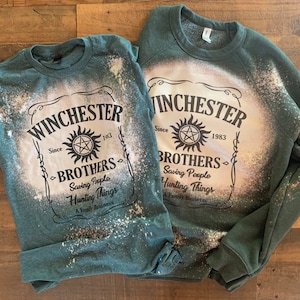 supernatural shirt, womens supernatural shirt, Winchester brothers, supernatural gift, sam and dean shirt, supernatural sweatshirt, tee Forest tshirt