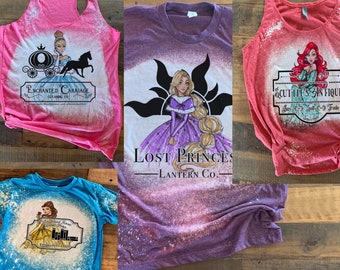 Tshirt moderne princesse, chemises princesses, princesse Belle, princesse Moana, princesse Elsa, princesse Anna, princesse Ariel, princesse Merida