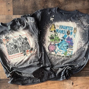 Haunted Mansion Baby Tee, Hitch Hiking Ghosts Crop Tank, Foolish Mortals Tee, Disney Ghosts shirt, Floral Womens Boo to You Tshirt image 5