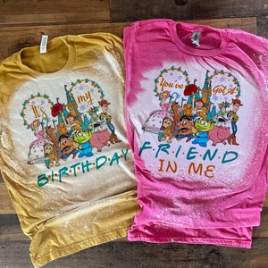 Youve got a friend in me shirt, toy story bleached tshirt, toystory land shirt, toy story tank, buzzlight year tank, toy story