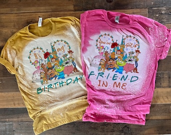 Youve got a friend in me shirt, toy story bleached tshirt, toystory land shirt, toy story tank, buzzlight year tank, toy story