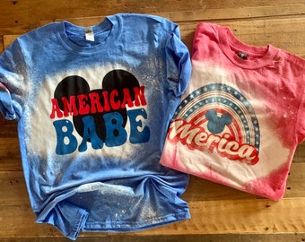 party in usa shirt, patriotic disney shirt, america disney shirt, veteran disney, american shirt, patriotic minnie, red white blue disney