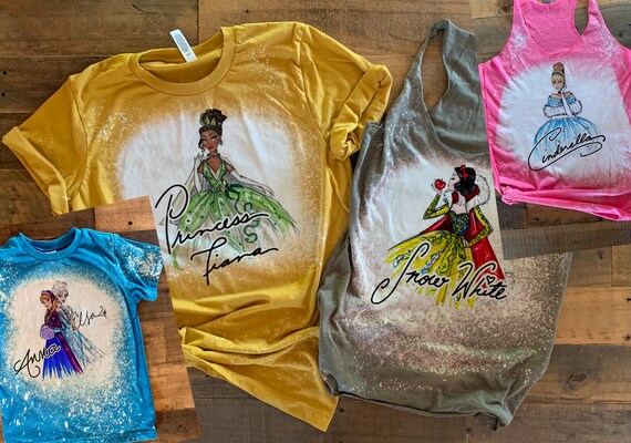 Disney princess tank tops Clearance