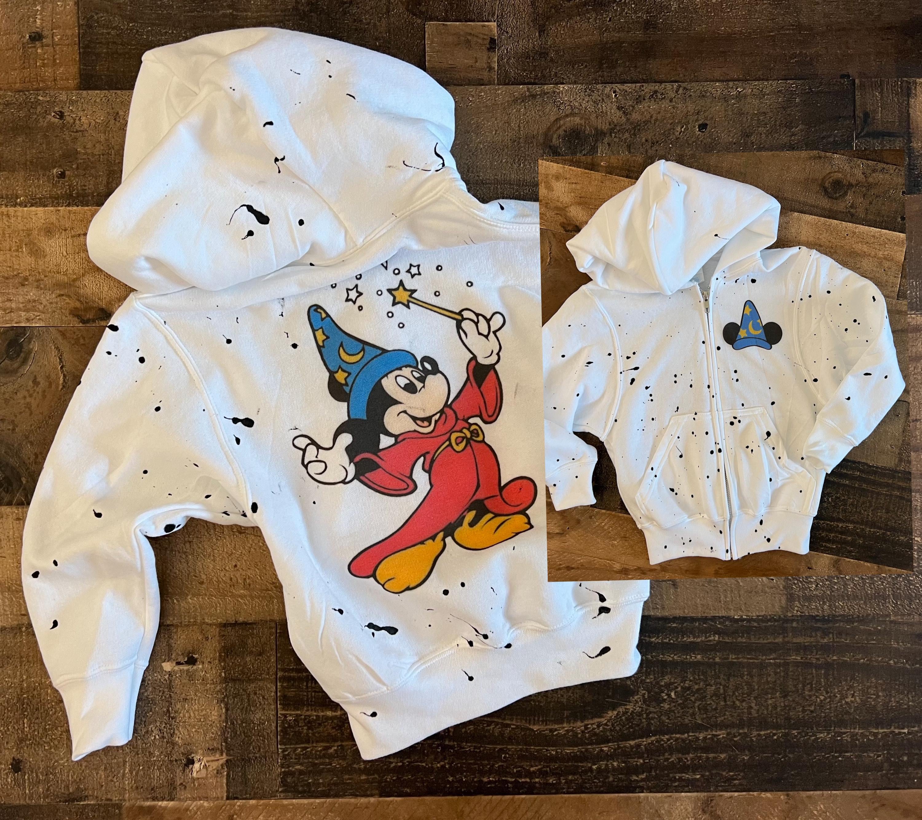 Kith Disney Disney Fantasia Hoodie Sorcerer Mickey Zip Up 
