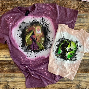 Maglietta Punk Princess, principessa di Halloween, sirenetta Bleach per bambine, Biancaneve scura, Belle, Jasmine, principessa gotica, nero scuro immagine 6