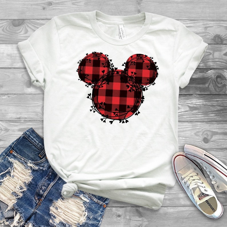 Mickey Shirt Disney Shirt Womens Disney Shirt Ladies Disney Etsy