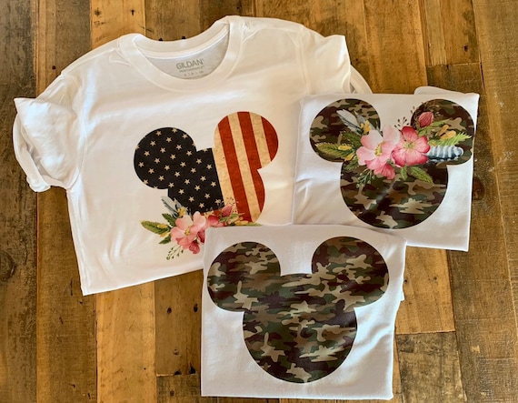Disney Military Shirts Army Disney 