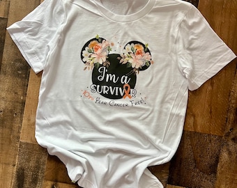 Breast Cancer Survivor Disney Shirt, Survivor Disney Tee, Womens Survivor Shirt, Cancer survivor, Proud shirt, cancer awarness month
