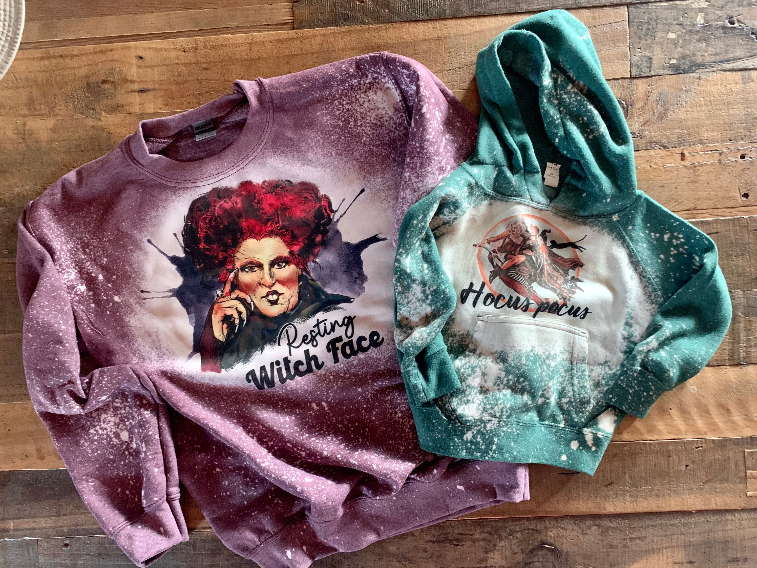 Hocus Pocus We're Back Witches Hoodie And Leggings, by Bicherri Shirt