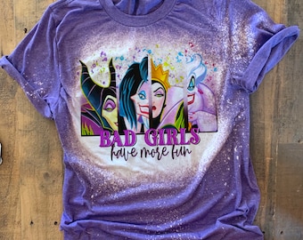 Disney bad girls shirt, Disney villains Crop Tank, Haunted Mansion, of course theres always my way, stretching room, Cruella, ursula, bad
