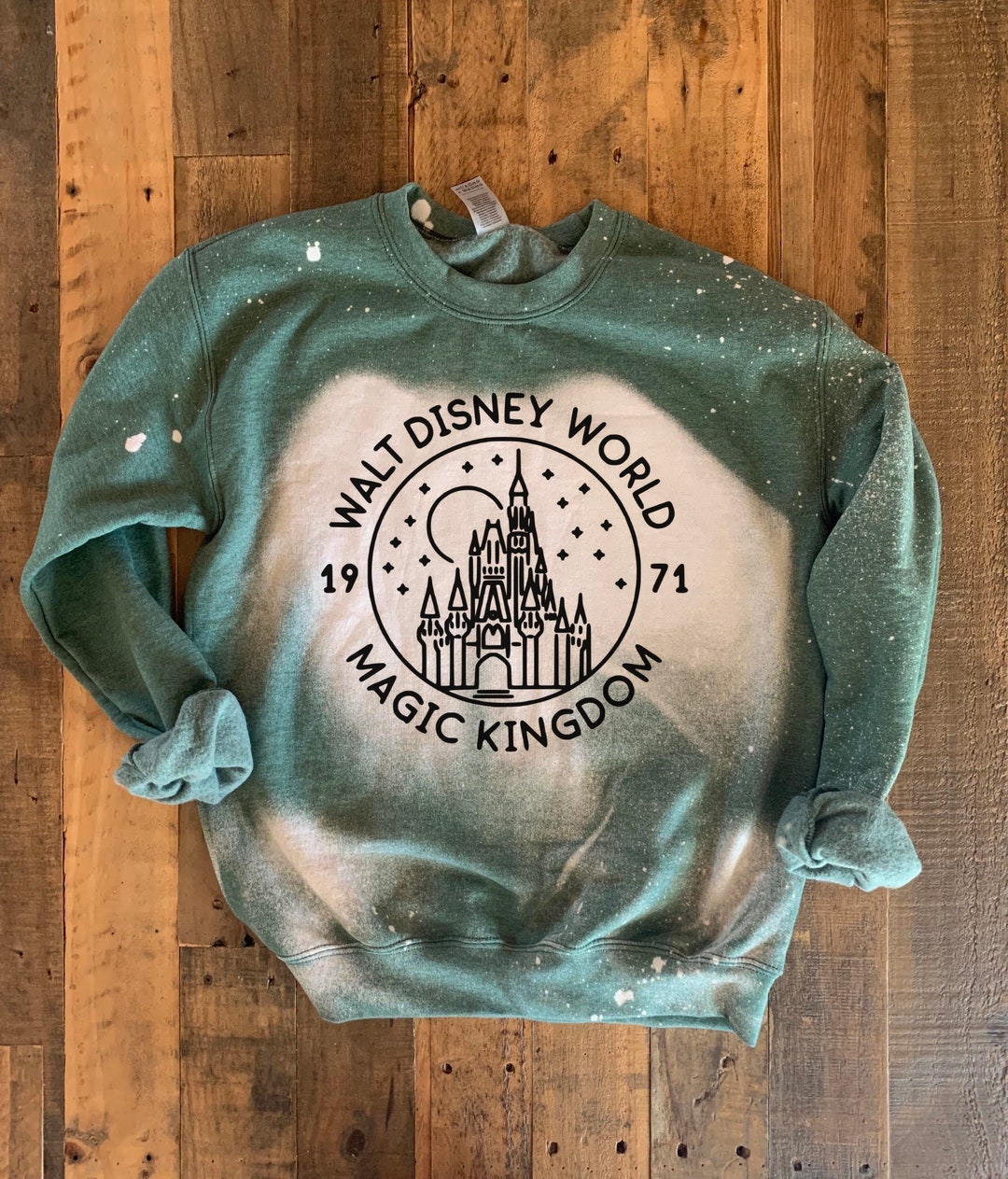 Walt Disney Sweatshirt Magic Kingdom Crewneck Womens Disney Sweatshirt Wdw Sweatshirt Disney Park Sweatshirt Any Design Long Sleeve Etsy Canada