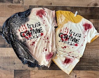 True Crime tshirt, Murder Mystery, Attempted Murder, Scary Podcast lover, Scary fun Costume tee, Horror Night unisex, Spooky tshirt