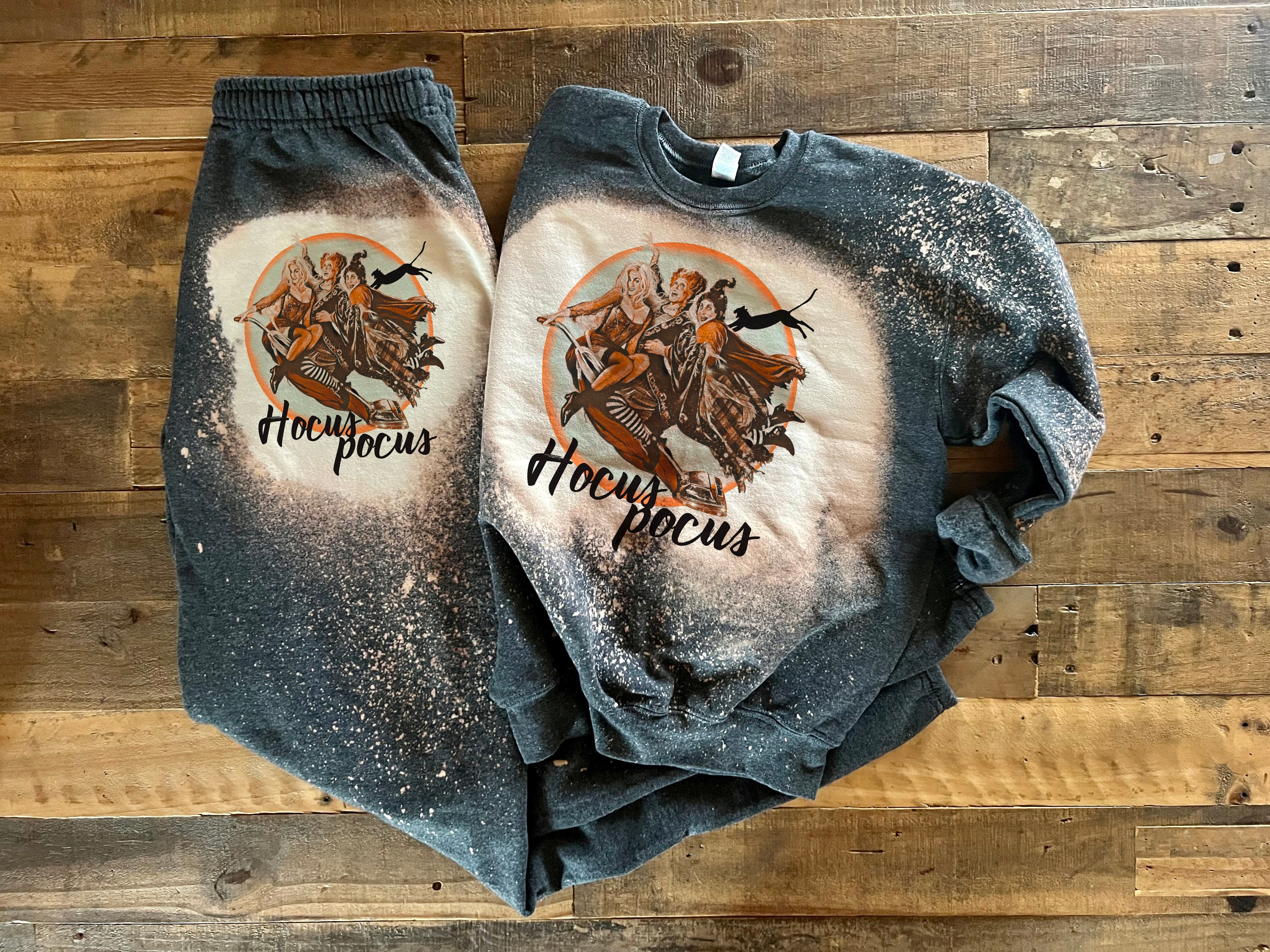 Billy Binx Sweatshirt, Sanderson Sisters Sweatshirt, Halloween Shirt,  Winifred Sarah Mary Shirt, Hocus Pocus Bleached Sweatshirt - Etsy, image size:3000x2250