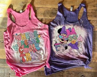 Girls Womens Disney Tank Top, Main street shirt, youth disney tank, main street usa tank top, womens tank top, disneyland, sleeveless disney