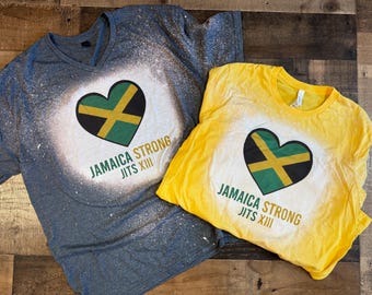 Custom Jamaica Bleach Shirt