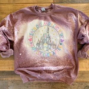 walt disney sweatshirt, magic kingdom crewneck, womens disney sweatshirt, wdw sweatshirt, disney park sweatshirt, any design, long sleeve image 5