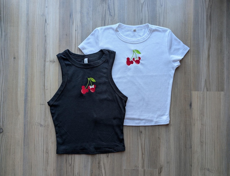Pew Pew Star Wars Embroidery Crop Tank, Star Wars Han Baby Tee, Womens Empire Strike tshirt ewok tee, Retro ladies darth ader, baby yoda image 10