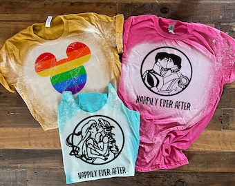 disney gay pride, pride disney shirt, rainbow stripe, disney shirt, gay pride lgbt, lgbtq+, lesbian, gay, trans, rainbow, gay disney