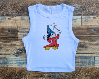 ★SCULPTOR★ Sculptor X Fantasia Mickey Sleeveless Navy SC25 Sculptor X Fantasia] Mickey Sleeveless Navy